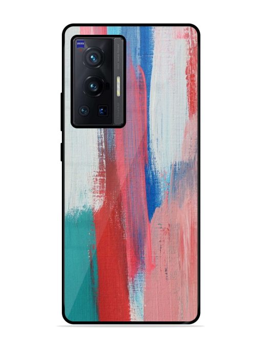 Colorful Chaos Glossy Soft Edge Case for Vivo X70 Pro (5G) Chachhi