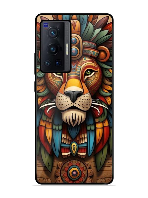 Aztec Majesty Glossy Soft Edge Case for Vivo X70 Pro (5G) Chachhi