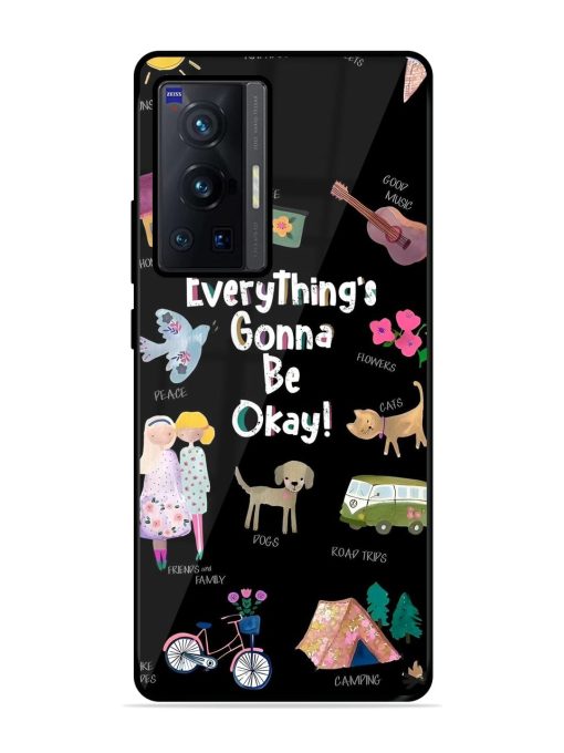 Everything'S Gonna Be Okay Glossy Soft Edge Case for Vivo X70 Pro (5G)