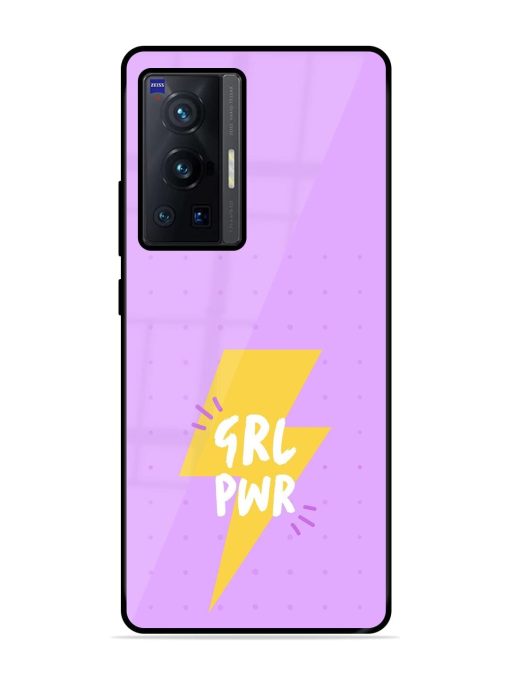 Girl Power Spark Glossy Soft Edge Case for Vivo X70 Pro (5G) Chachhi