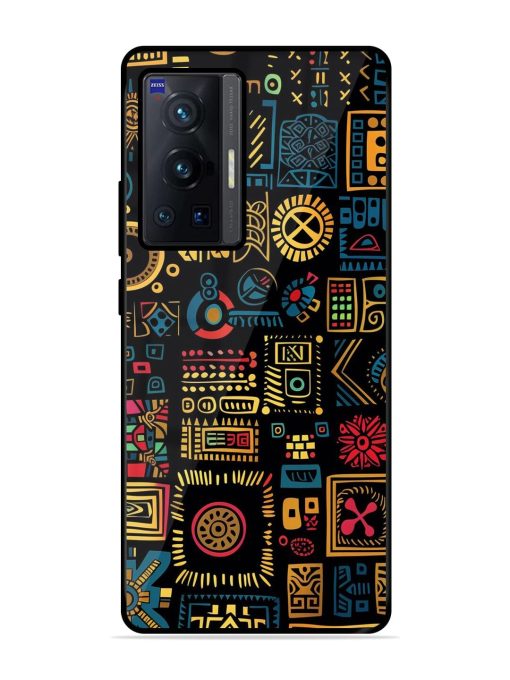 Tribal Tapestry Glossy Soft Edge Case for Vivo X70 Pro (5G) Chachhi