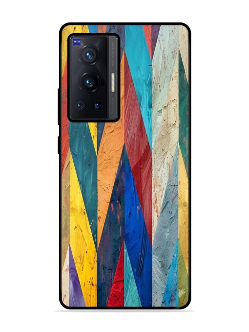 Abstract Tapestry Glossy Soft Edge Case for Vivo X70 Pro (5G) Chachhi