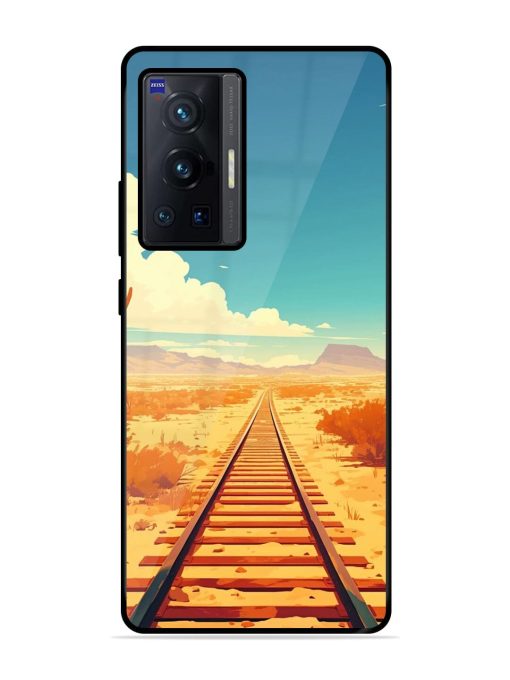 Endless Horizon Glossy Soft Edge Case for Vivo X70 Pro (5G) Chachhi