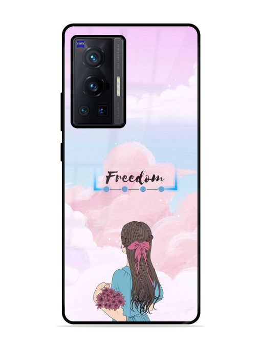 Skyward Dreams Glossy Soft Edge Case for Vivo X70 Pro (5G) Chachhi