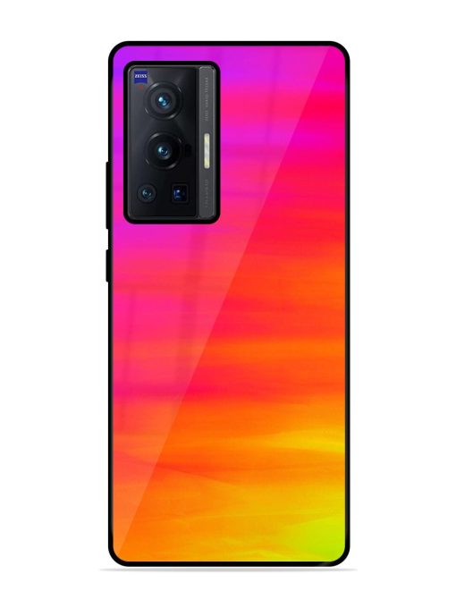 Neon Horizon Glossy Soft Edge Case for Vivo X70 Pro (5G) Chachhi