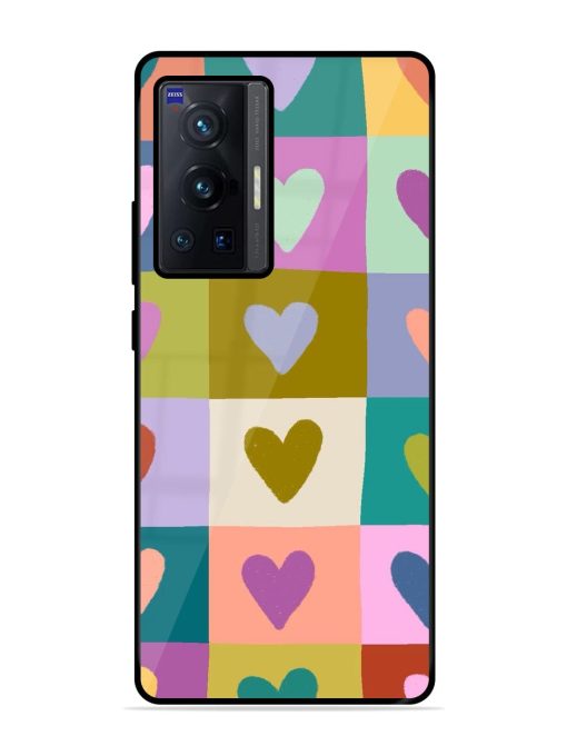 Box Of Hearts Glossy Soft Edge Case for Vivo X70 Pro (5G) Chachhi