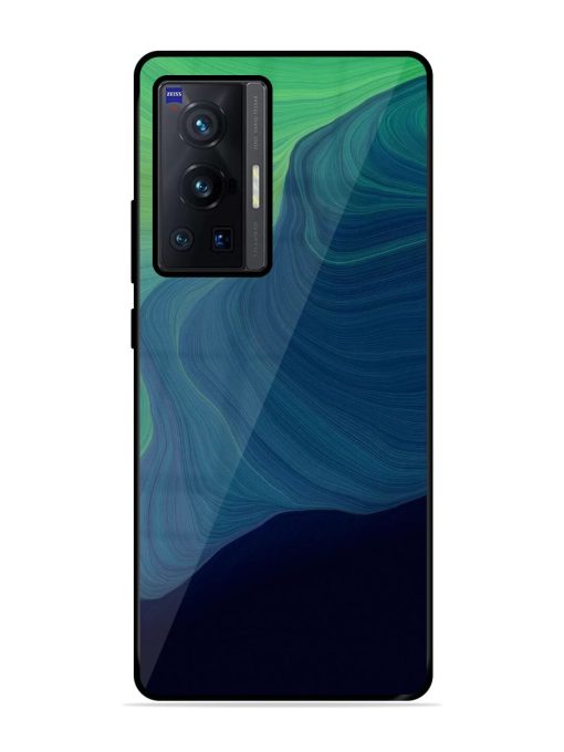 Oceanic Dreams Glossy Soft Edge Case for Vivo X70 Pro (5G) Chachhi