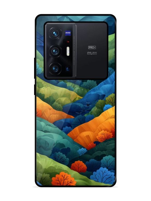 Serene Summits Glossy Soft Edge Case for Vivo X70 Pro Plus