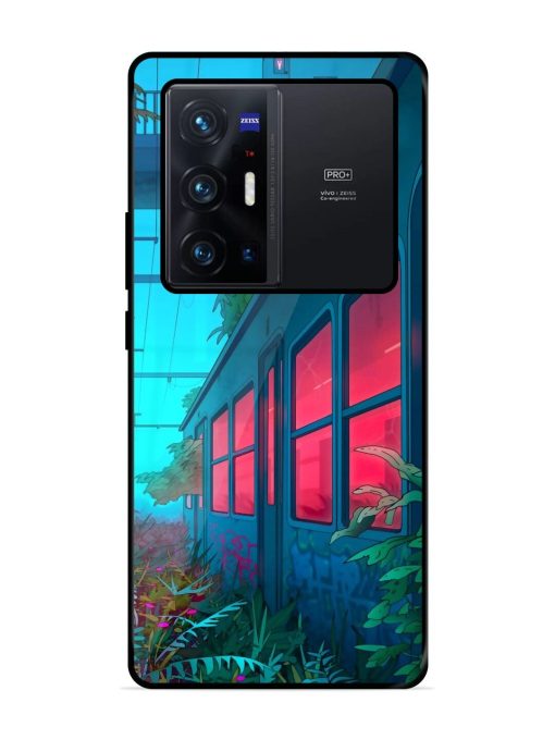 Urban Jungle Glossy Soft Edge Case for Vivo X70 Pro Plus Chachhi