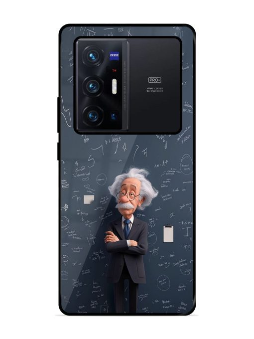 Albert Einstein Glossy Soft Edge Case for Vivo X70 Pro Plus Chachhi