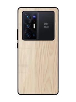 Textured Timber Glossy Soft Edge Case for Vivo X70 Pro Plus