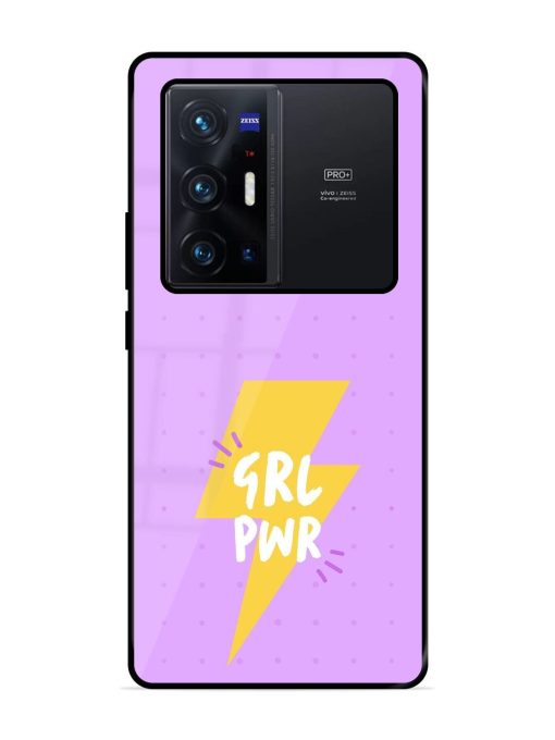 Girl Power Spark Glossy Soft Edge Case for Vivo X70 Pro Plus Chachhi