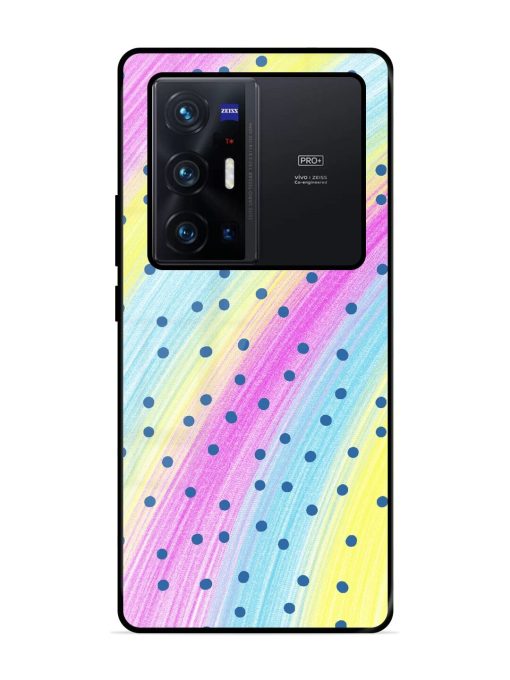 Polka Dot Paradise Glossy Soft Edge Case for Vivo X70 Pro Plus
