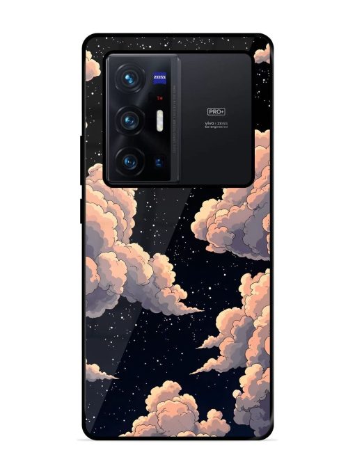 Starry Night Dreams Glossy Soft Edge Case for Vivo X70 Pro Plus Chachhi