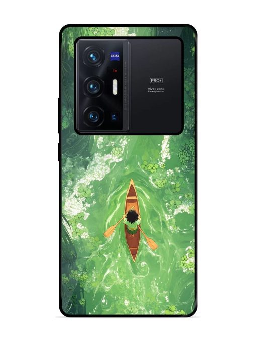 Solitude On The River Glossy Soft Edge Case for Vivo X70 Pro Plus