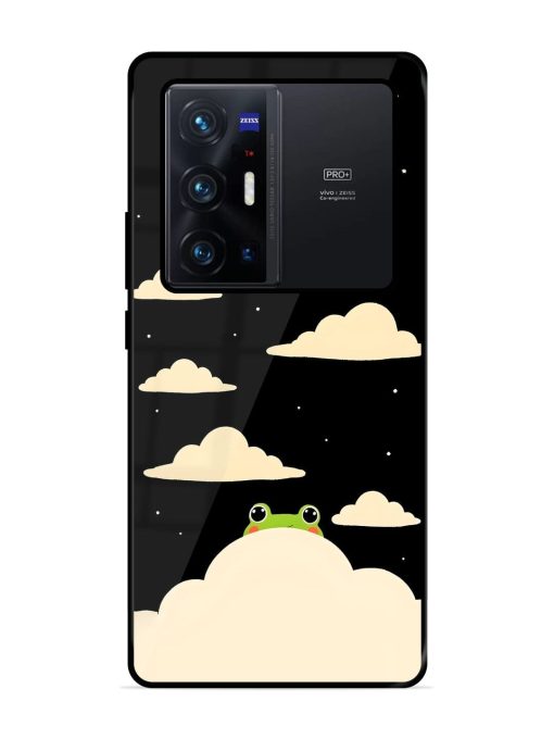 Froggy Night Sky Glossy Soft Edge Case for Vivo X70 Pro Plus