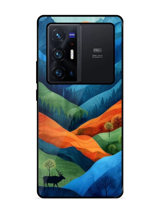 Layers Of The Land Glossy Soft Edge Case for Vivo X70 Pro Plus