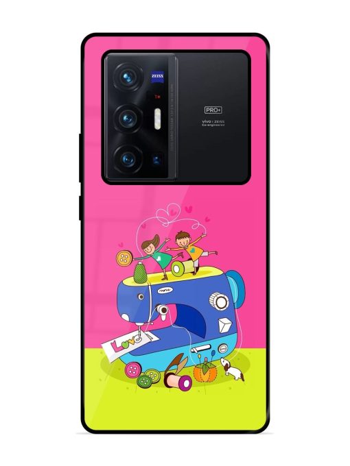 Sew Cute Glossy Soft Edge Case for Vivo X70 Pro Plus