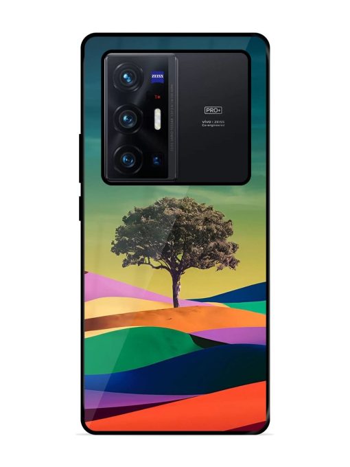 Rainbow'S Lone Sentinel Glossy Soft Edge Case for Vivo X70 Pro Plus Chachhi