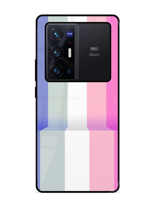 Pastel Palette Glossy Soft Edge Case for Vivo X70 Pro Plus Chachhi