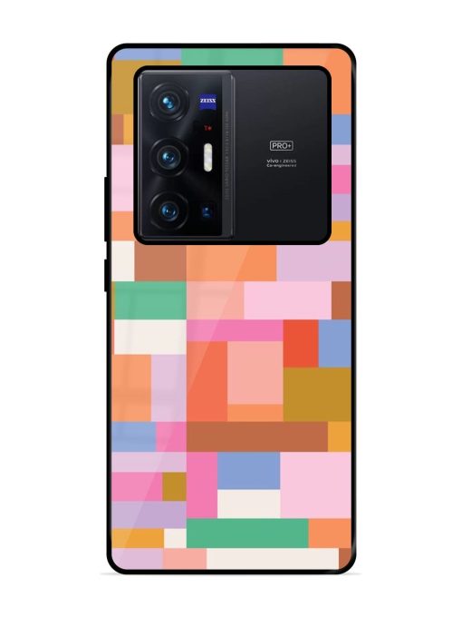 Colorful Chaos Glossy Soft Edge Case for Vivo X70 Pro Plus Chachhi