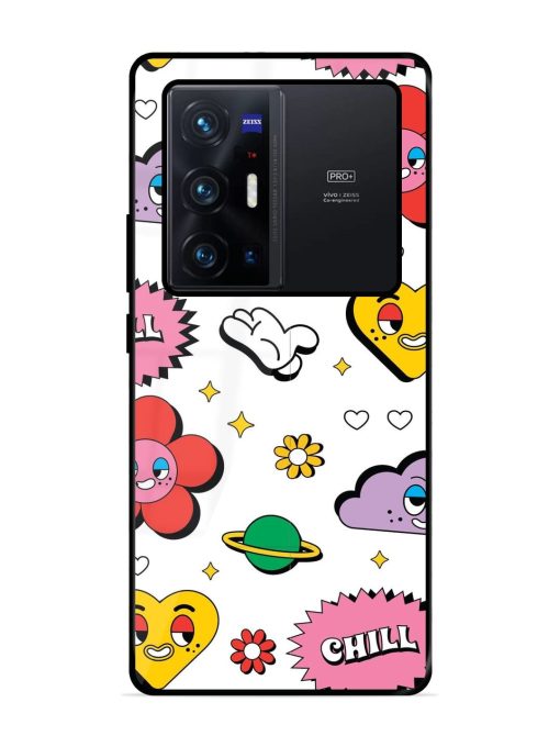 Whimsical Wonderland Glossy Soft Edge Case for Vivo X70 Pro Plus Chachhi