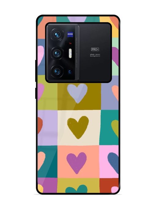 Box Of Hearts Glossy Soft Edge Case for Vivo X70 Pro Plus Chachhi