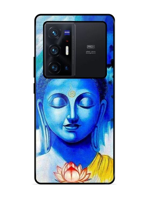 Serene Buddha With Lotus Glossy Soft Edge Case for Vivo X70 Pro Plus Chachhi