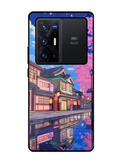 Tranquil Reflections Glossy Soft Edge Case for Vivo X70 Pro Plus