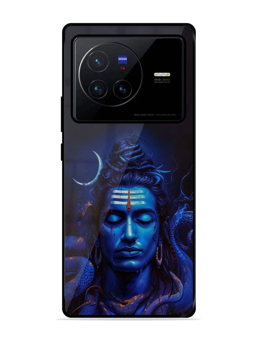 Mystic Mahadev Glossy Soft Edge Case for Vivo X80 Chachhi