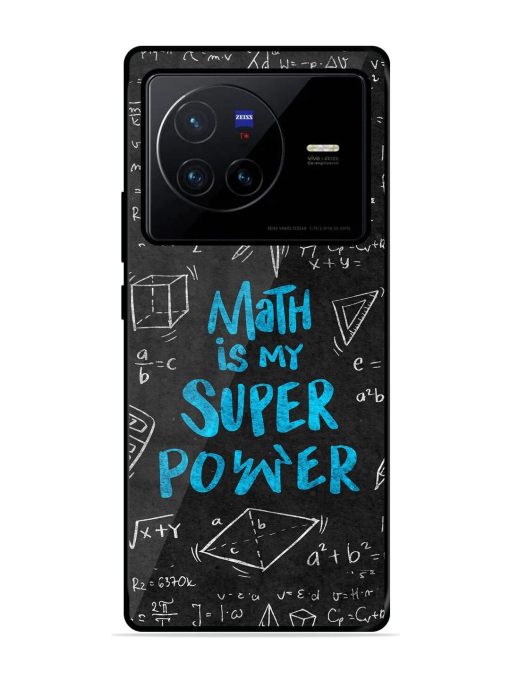 Math Magic Glossy Soft Edge Case for Vivo X80 Chachhi