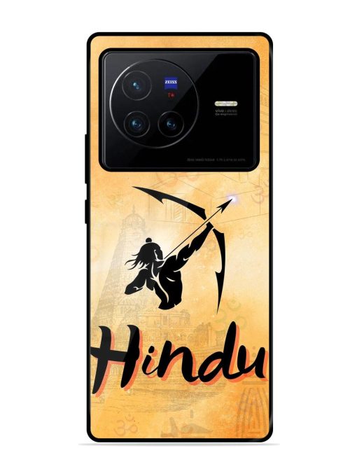 Hindu Glossy Soft Edge Case for Vivo X80 Chachhi