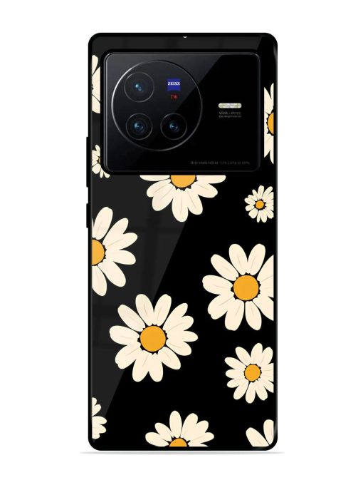 Daisies In The Night Glossy Soft Edge Case for Vivo X80