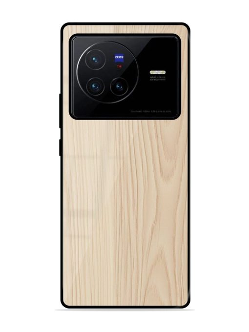 Textured Timber Glossy Soft Edge Case for Vivo X80 Chachhi