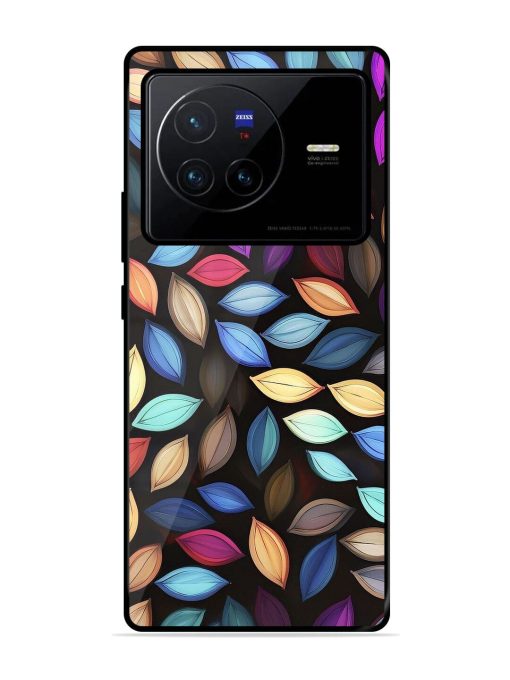 Colorful Kaleidoscope Glossy Soft Edge Case for Vivo X80 Chachhi