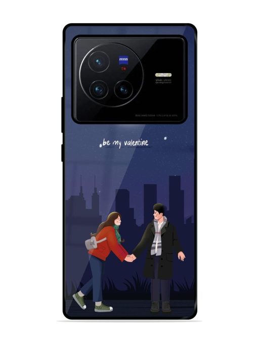 Moonlight Proposal Glossy Soft Edge Case for Vivo X80 Chachhi