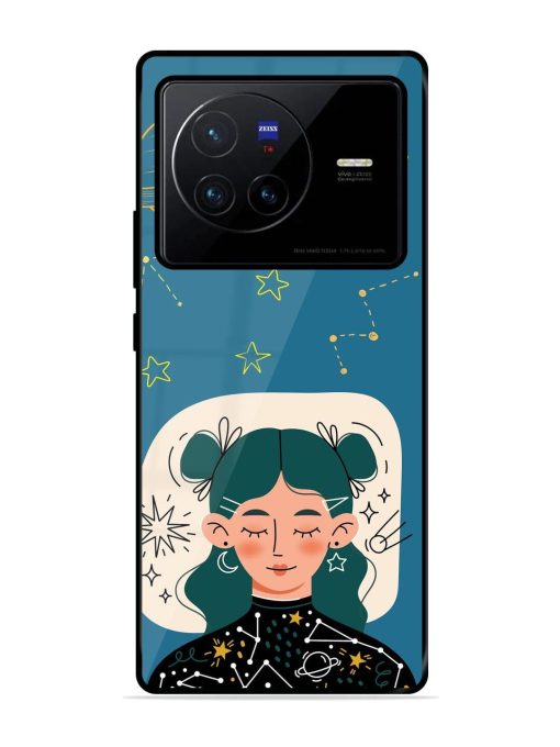 Cosmic Daydreamer Glossy Soft Edge Case for Vivo X80 Chachhi