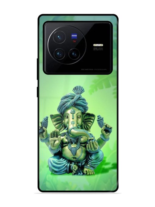 Ganesha, The Remover Of Obstacles Glossy Soft Edge Case for Vivo X80 Chachhi