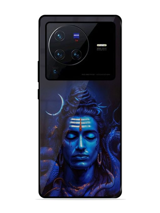 Mystic Mahadev Glossy Soft Edge Case for Vivo X80 Pro Chachhi