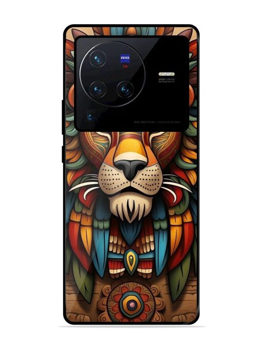 Aztec Majesty Glossy Soft Edge Case for Vivo X80 Pro Chachhi