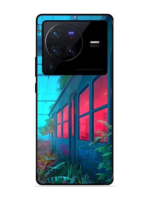 Urban Jungle Glossy Soft Edge Case for Vivo X80 Pro Chachhi