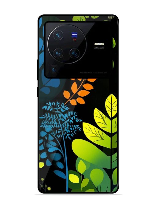 Midnight Garden Glossy Soft Edge Case for Vivo X80 Pro Chachhi