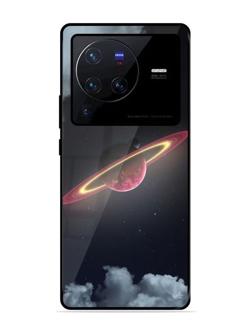 Cosmic Ballet Glossy Soft Edge Case for Vivo X80 Pro Chachhi