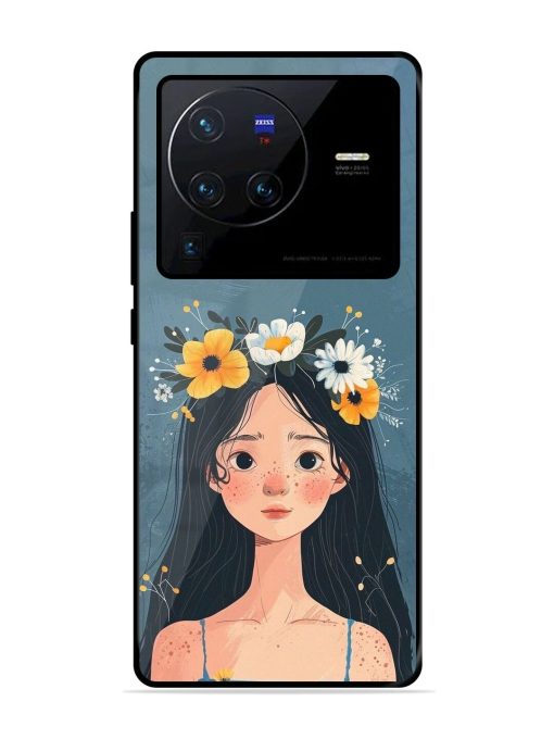 Gurl Art Glossy Soft Edge Case for Vivo X80 Pro Chachhi