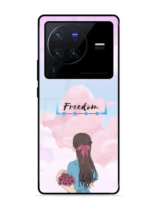 Skyward Dreams Glossy Soft Edge Case for Vivo X80 Pro Chachhi