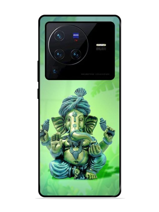 Ganesha, The Remover Of Obstacles Glossy Soft Edge Case for Vivo X80 Pro Chachhi