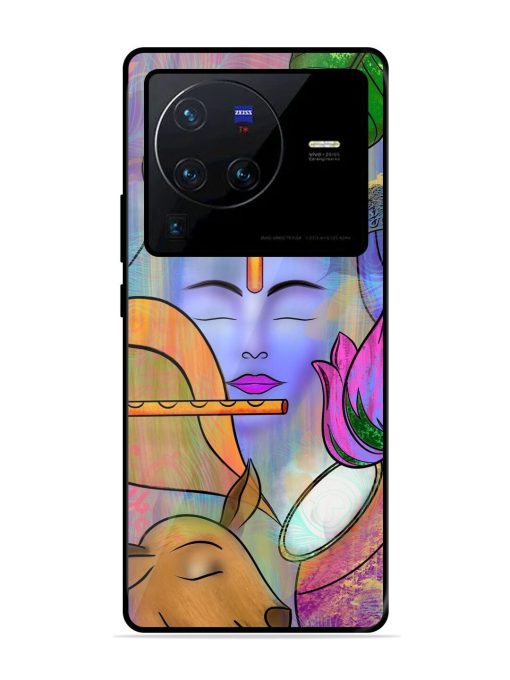 Divine Serenity Glossy Soft Edge Case for Vivo X80 Pro Chachhi