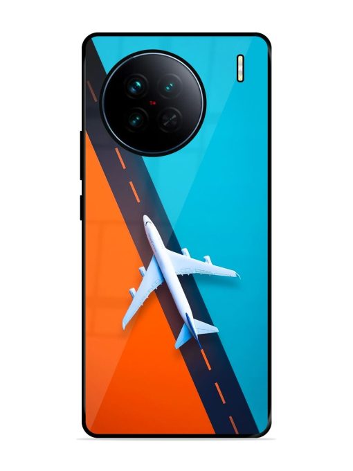 Skyward Bound Glossy Soft Edge Case for Vivo X90 Chachhi