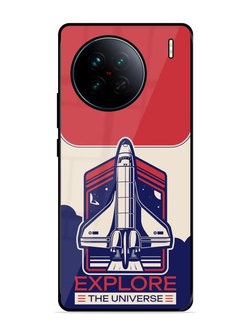 Cosmic Voyage Glossy Soft Edge Case for Vivo X90 Chachhi