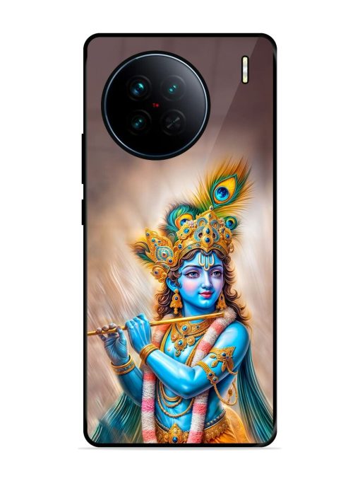 Divine Krishna Glossy Soft Edge Case for Vivo X90 Chachhi